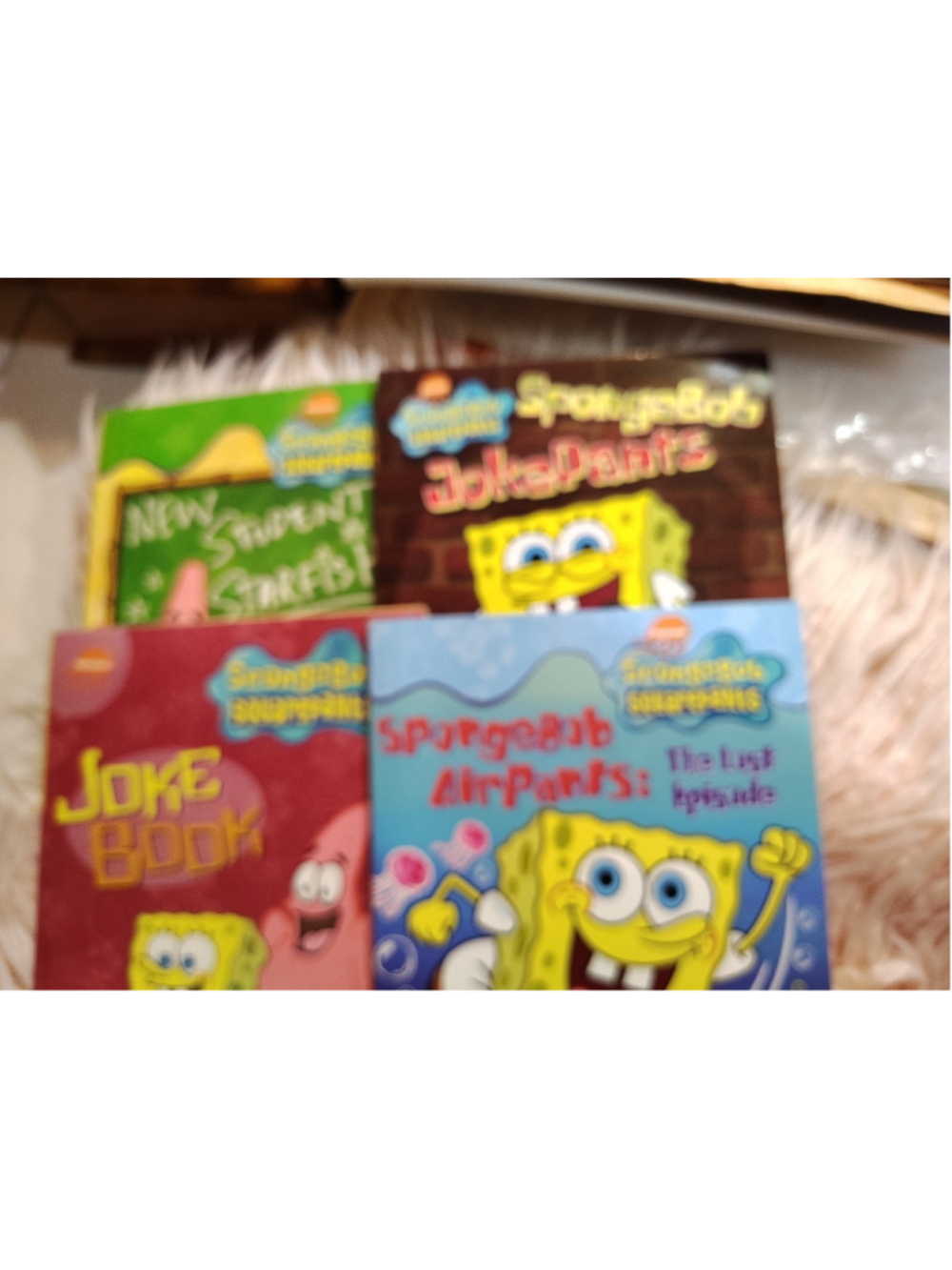 SpongeBob Airpants: The Lost Episode Bundle Of 4 Joke Pants New Student Starfis